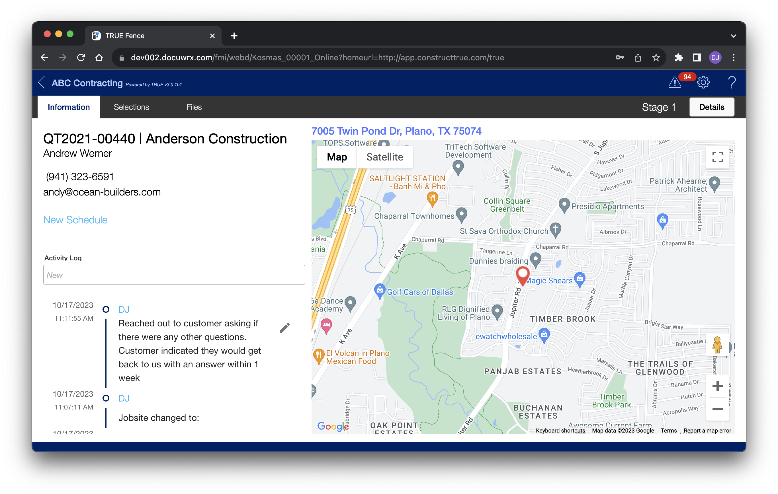 TRUE Fence App Version 3.0